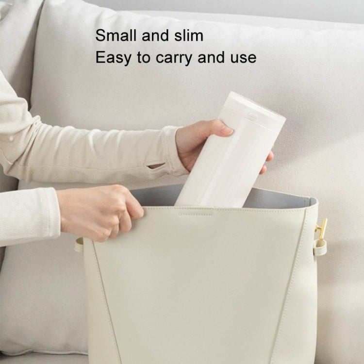 JisuLife HU16 Desktop Dual Mist Ports Humidifier, White Rechargeable, White Plug-in