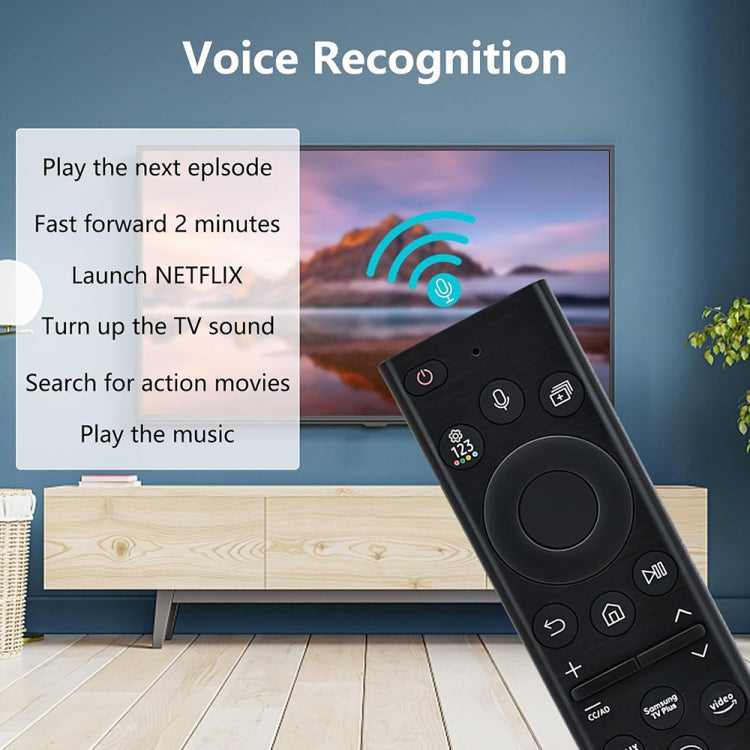 For Samsung Smart TV BN59-01385A Replacement Remote Control, Battery, Charging