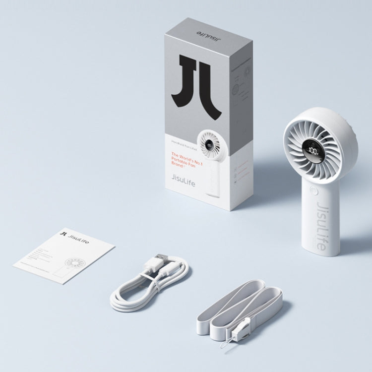 JisuLife Life4 Handheld Portable Small Rechargeable Fan, 5000mAh Gray, 5000mAh Black, 5000mAh Pink