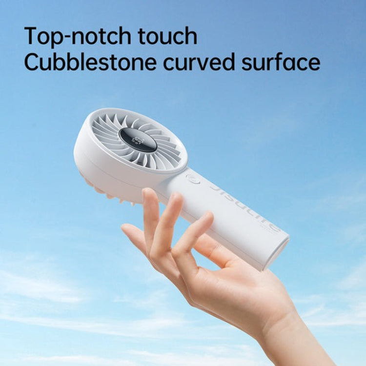 JisuLife Life4 Handheld Portable Small Rechargeable Fan, 5000mAh Gray, 5000mAh Black, 5000mAh Pink