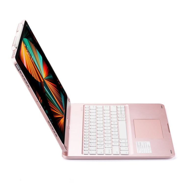 For iPad Pro 12.9 Inch 2022/2021/2020/2018 Tablet Bluetooth Touch Keyboard With Backlight 360 Degree Rotation
