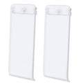 For Nintendo Switch Console 2pcs Replacement Kickstand Back Shell Holder, Transparent White, Black, White, Red, Blue