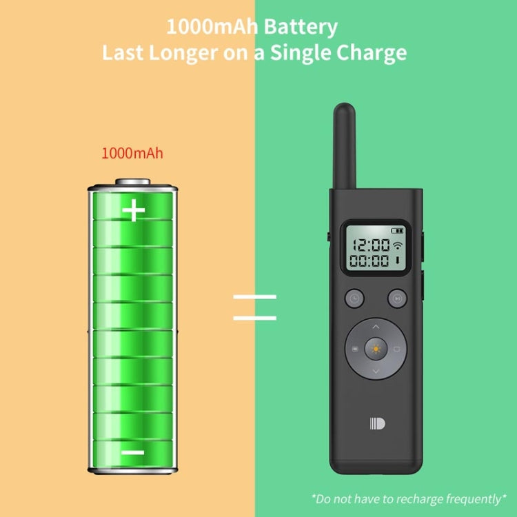 Doosl DSIT037 300m Long Distance Laser Remote Control Green Light Page Turner, DSIT037