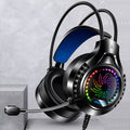 YINDIAO Q7 Colorful Light Computer Wired Headset USB Gaming Headset, Dual 3.5mm + USB Black, Dual 3.5mm + USB White, Dual 3.5mm + USB Pink, USB7.1 Sound Card White, USB7.1 Sound Card Pink