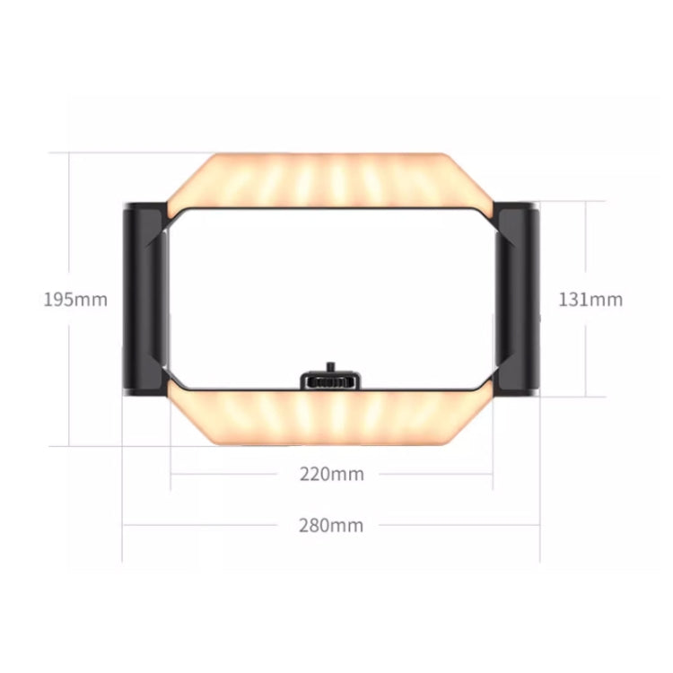 Ulanzi U-Rig  Camera Smartphone Video Rig Ring Light Rechargeable Video Light With Bluetooth Remote Control