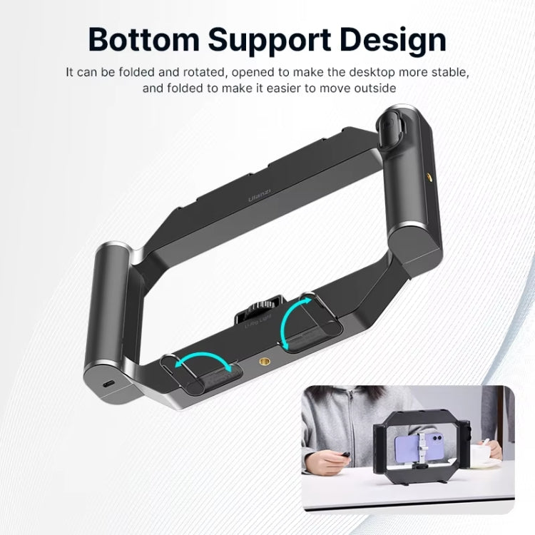 Ulanzi U-Rig  Camera Smartphone Video Rig Ring Light Rechargeable Video Light With Bluetooth Remote Control