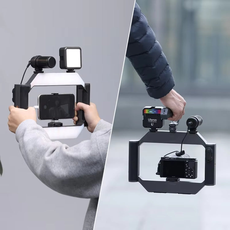 Ulanzi U-Rig  Camera Smartphone Video Rig Ring Light Rechargeable Video Light With Bluetooth Remote Control