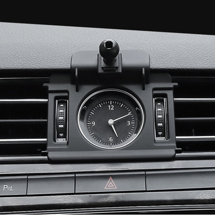 For Volkswagen Car Air Outlet Modified Mobile Phone Holder Base, 16-22 Touran L, 19-23 Polo, 18-20 Teramont, 17-20 Santana (Double Flash Square), 19-22 Bora, 19-21 Lamando