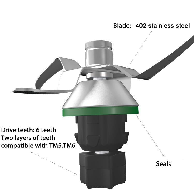 For Thermomix TM5 / TM6 Blade Replacement Knife, TM5 / TM6