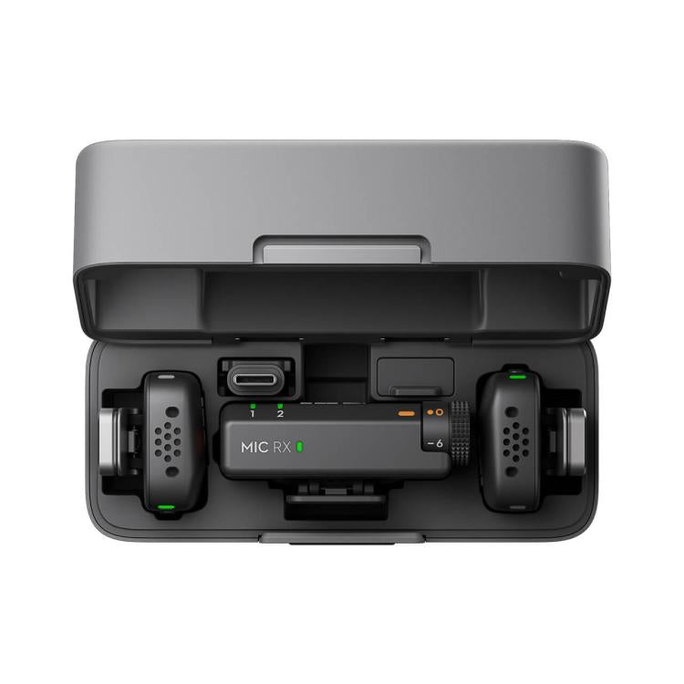 Original 2 TX + 1 RX + Charging Case For DJI Mic Mini, 2 TX + 1 RX + Charging Case