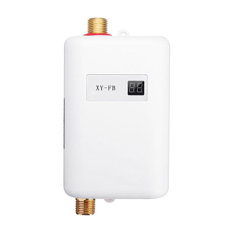 3000W Small Tankless Electric Water Heater For Kitchen Bathroom.