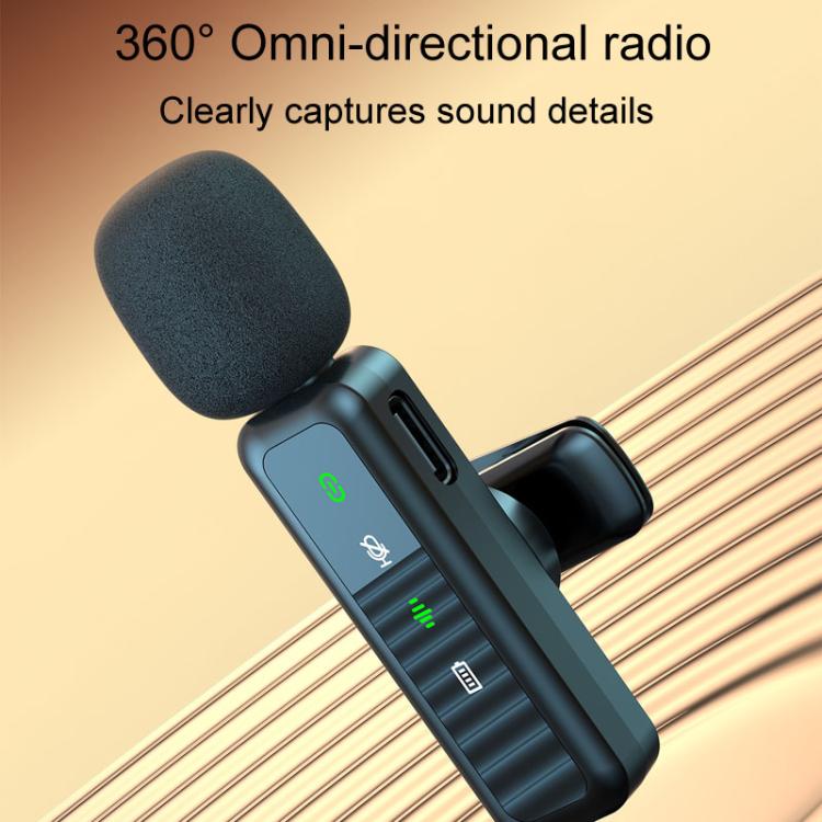 H65 3 In 1 Lavalier Wireless Microphone Outdoor Broadcast Noise Canceling Sports Camera Microphone, Single Mic, Dual Mic