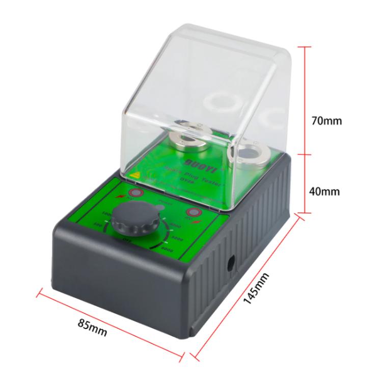DUOYI Automobile Dual-hole Spark Plug Diagnostic Tester, DUOYI EU Plug