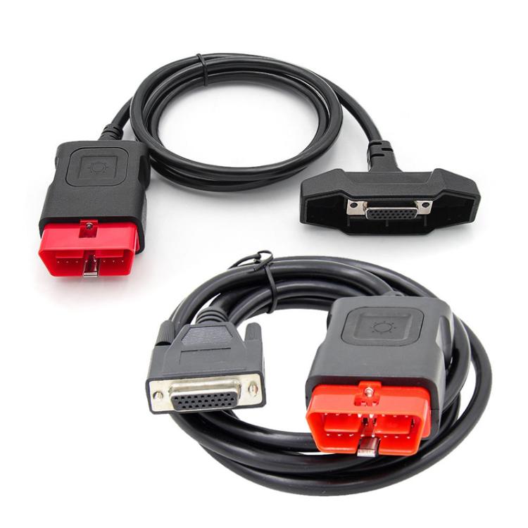 Diagnostic OBDII Cable With LED Light Main Cable Connector Car Truck Diagnostic Tool, For DS150E, For Multidiag / VD150