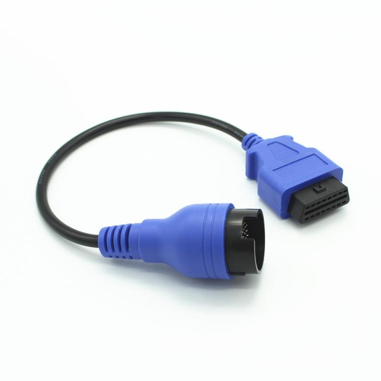 38-pin to OBD16-pin Truck Cable 38-pin OBD Adapter Cable Truck Diagnostic Connector