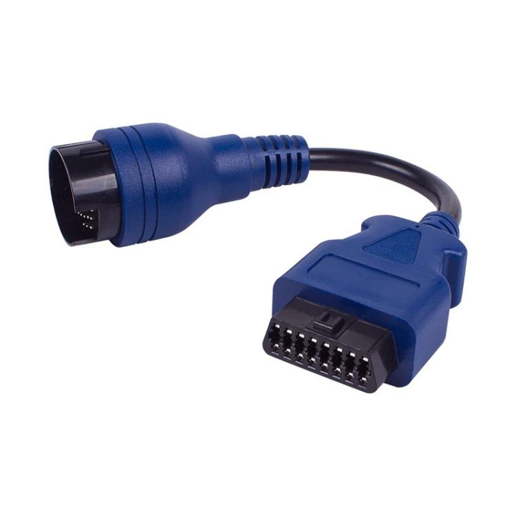38-pin to OBD16-pin Truck Cable 38-pin OBD Adapter Cable Truck Diagnostic Connector