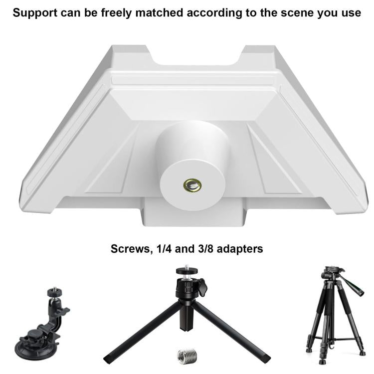 For Starlink Mini S2027 Equipment Bracket Fixed Base, White, Black