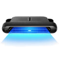 Car Rear Seat USB Plug-in Dual Turbine Silent Bladeless Electric Fan