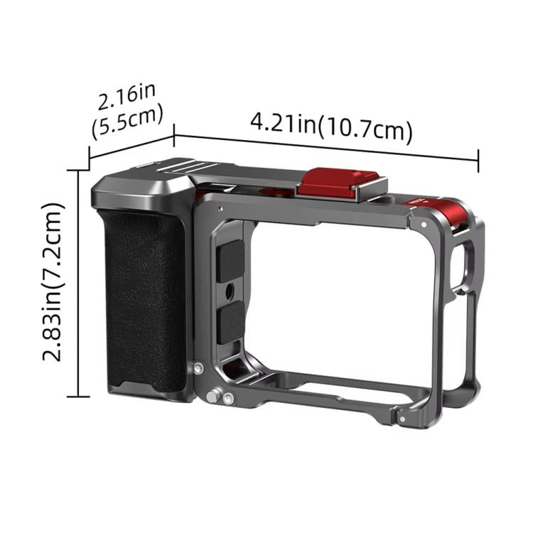 For Insta360 Ace Pro 2 / Ace Pro Flymile Xplorer Grip Kit Street Photography Handle Metal Cage Case