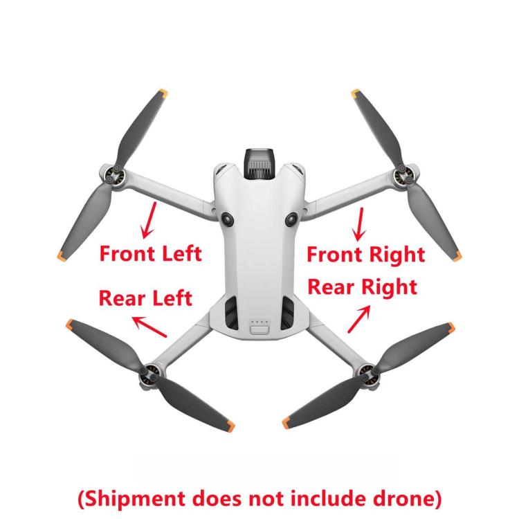For DJI Mini 4 Pro Drones Arm With Motor Repair Parts, Left Front, Right Front, Left Rear, Right Rear