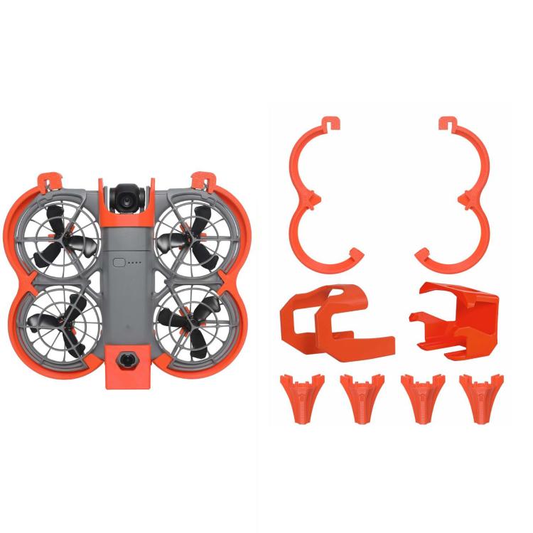 For DJI Neo 2 Drone Propeller Guards Kit Anti-Collision Rings Durable Safety Accessories, No Video Transmission Orange, No Video Transmission Gray, No Video Transmission Black, Support Video Add-Ons Orange, Support Video Add-Ons Gray                   ...