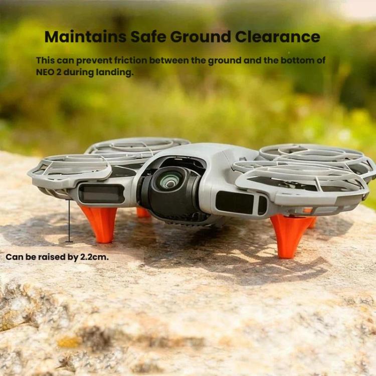 For DJI Neo 2 Drone Propeller Guards Kit Anti-Collision Rings Durable Safety Accessories, No Video Transmission Orange, No Video Transmission Gray, No Video Transmission Black, Support Video Add-Ons Orange, Support Video Add-Ons Gray                   ...