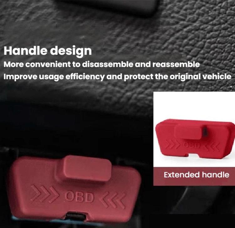 10pcs OBD Protection Cover Vehicle Diagnostic Port Protective Shield