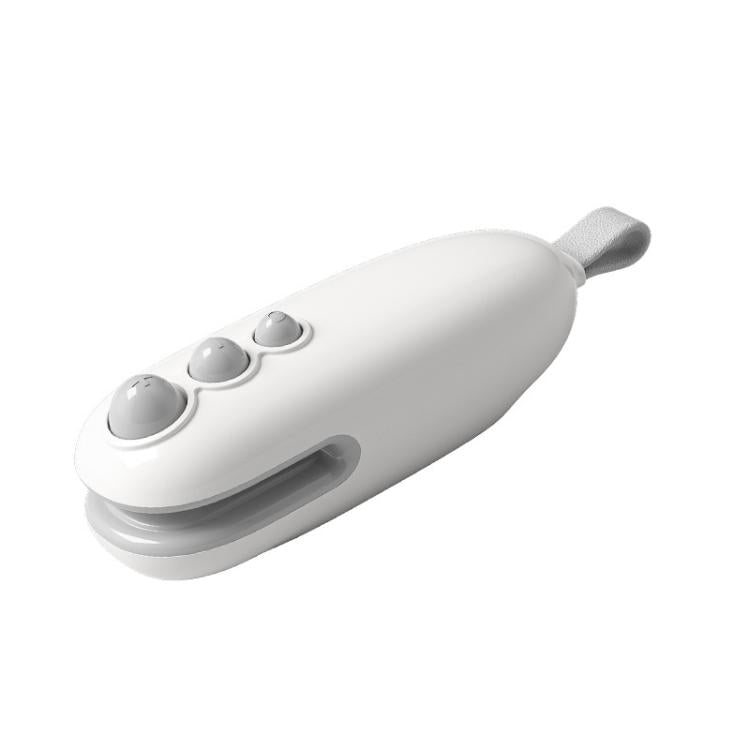 Magnetic Mini Sealer Machine Rechargeable Food Saver with Type-C, Two-Mode for Sealing & Opening Bags, White, Blue
