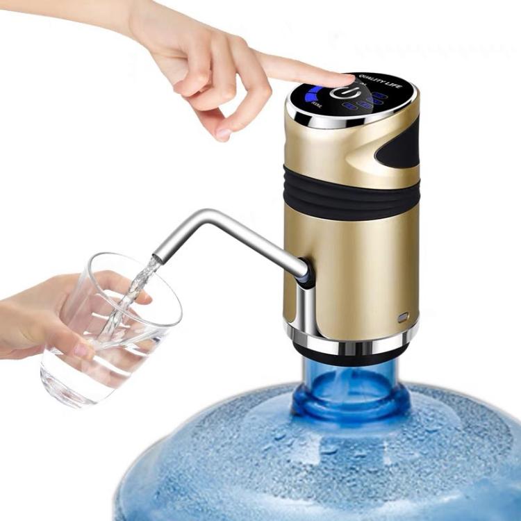 Touch Control Electric Water Dispenser With Child Lock Portable Rechargeable Bottled Water Pump