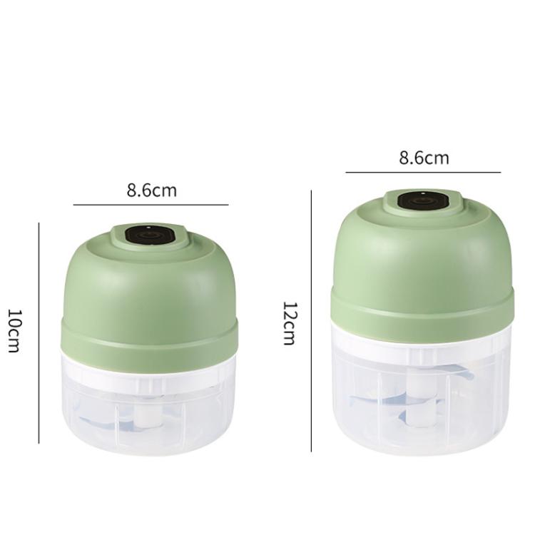 Wireless Electric Food Chopper Rechargeable Mini Food Processor for Garlic, Meat, Baby Food, 100ml 2-Blade White, 100ml 2-Blade Pink, 100ml 2-Blade Green, 250ml 3-Blade White, 250ml 3-Blade Pink, 250ml 3-Blade Green