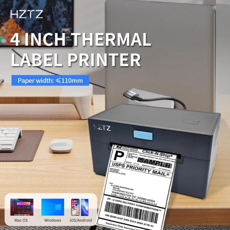 4-Inch High-Speed Thermal Label Printer with Dedicated Paper Stand, US Plug, HZTZ  9220-USB Black, HZTZ  9220-USB+Bluetooth Black, HZTZ  9220-USB+LAN Black, HZTZ  9220-USB+WiFi Black, HZTZ 9220-USB White, HZTZ 9220-USB+Bluetooth White                  ...