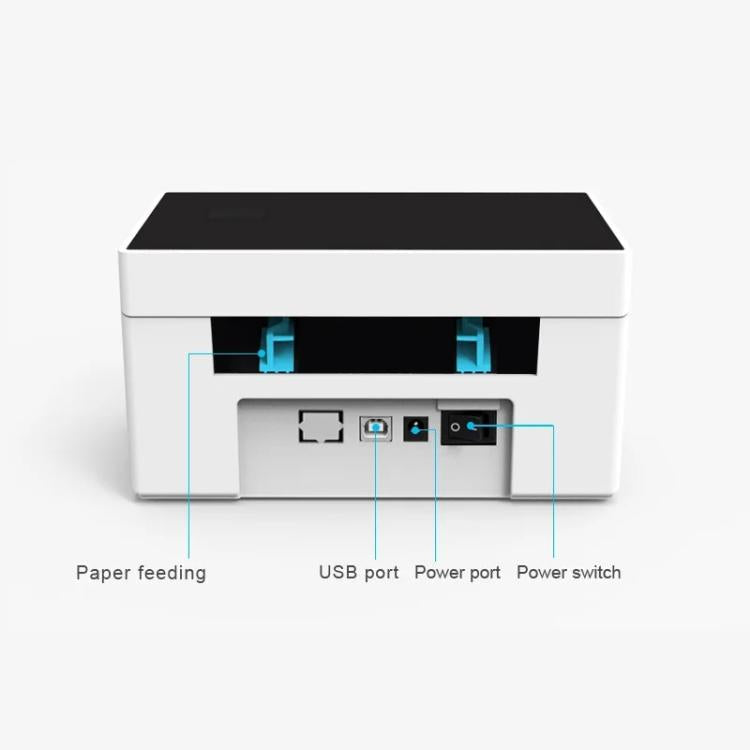 4-Inch High-Speed Thermal Label Printer with Dedicated Paper Stand, US Plug, HZTZ  9220-USB Black, HZTZ  9220-USB+Bluetooth Black, HZTZ  9220-USB+LAN Black, HZTZ  9220-USB+WiFi Black, HZTZ 9220-USB White, HZTZ 9220-USB+Bluetooth White                  ...
