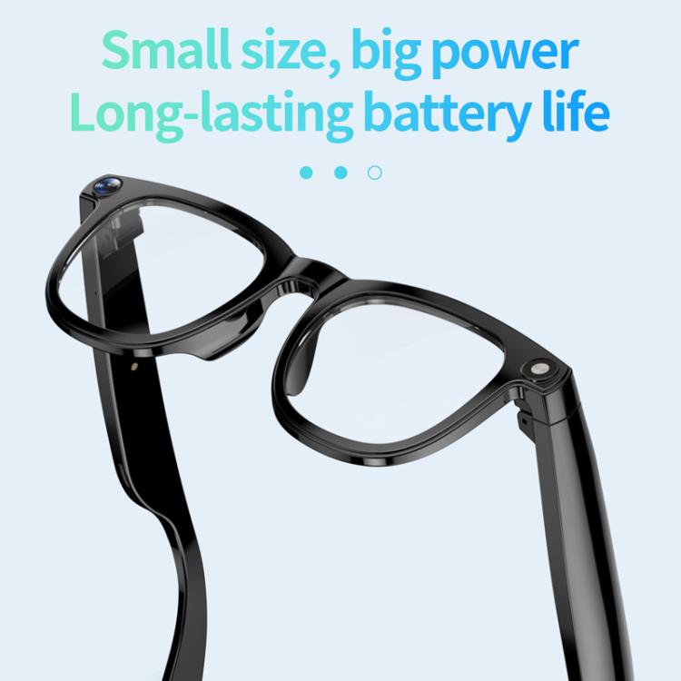 JS01 Pro Smart Glasses Support 12MP Camera, AI Translation, Human Detection, Video & Audio Recording, Transparent Anti-Blue Light Lenses, Graduated Blue Lenses, Graduated Red Lenses