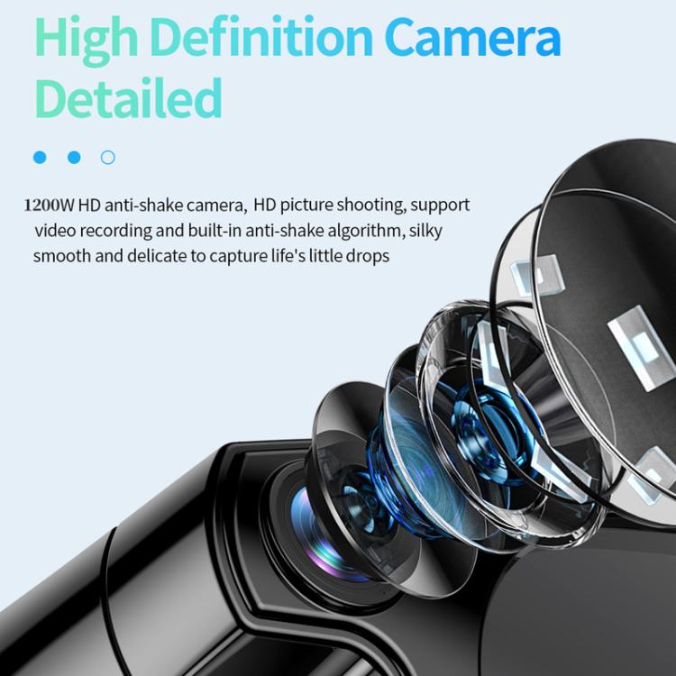 JS01 Pro Smart Glasses Support 12MP Camera, AI Translation, Human Detection, Video & Audio Recording, Transparent Anti-Blue Light Lenses, Graduated Blue Lenses, Graduated Red Lenses