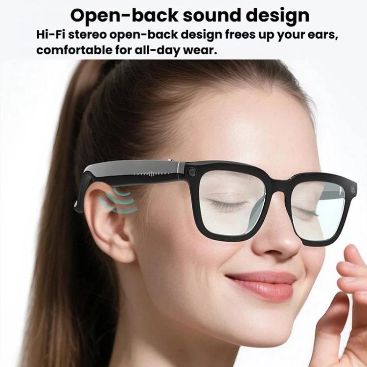 V03-T6 Smart Glasses Support 8MP Camera, Video Recording, Audio Recording & AI Translation