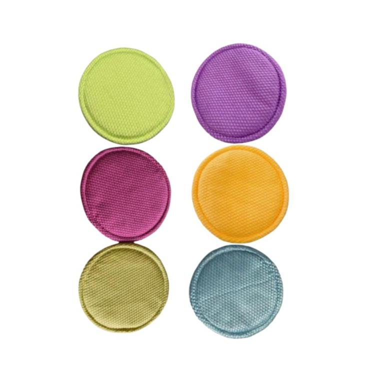 3pcs /Pack Universal 13cm Round Robot Vacuum Mop Pad Waffle Weave Replacement For Roborock P10/P10 Pro/P20, Dreame S10/S20/X10/X20 Series & More Models