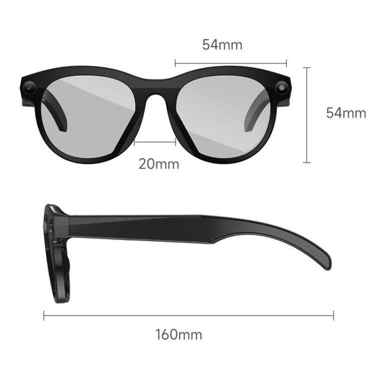 M88 Smart Glasses Support 2MP Camera, 720P Video Recording, AI Simultaneous Translation & Human Recognition