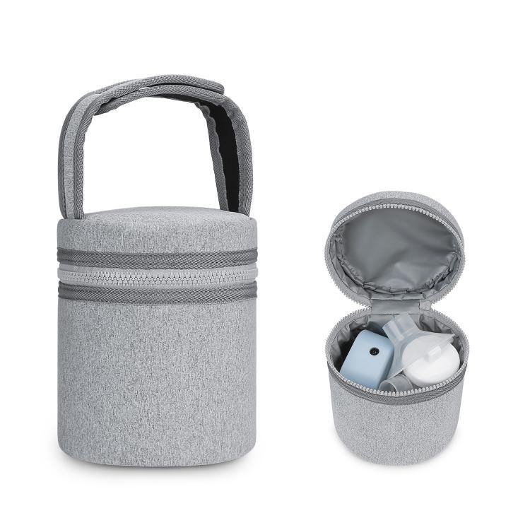 Baby Bottle Cooler Bag Storage Pouch for Breast Pump, Baby Bottles Outing Stroller Hanging Bag