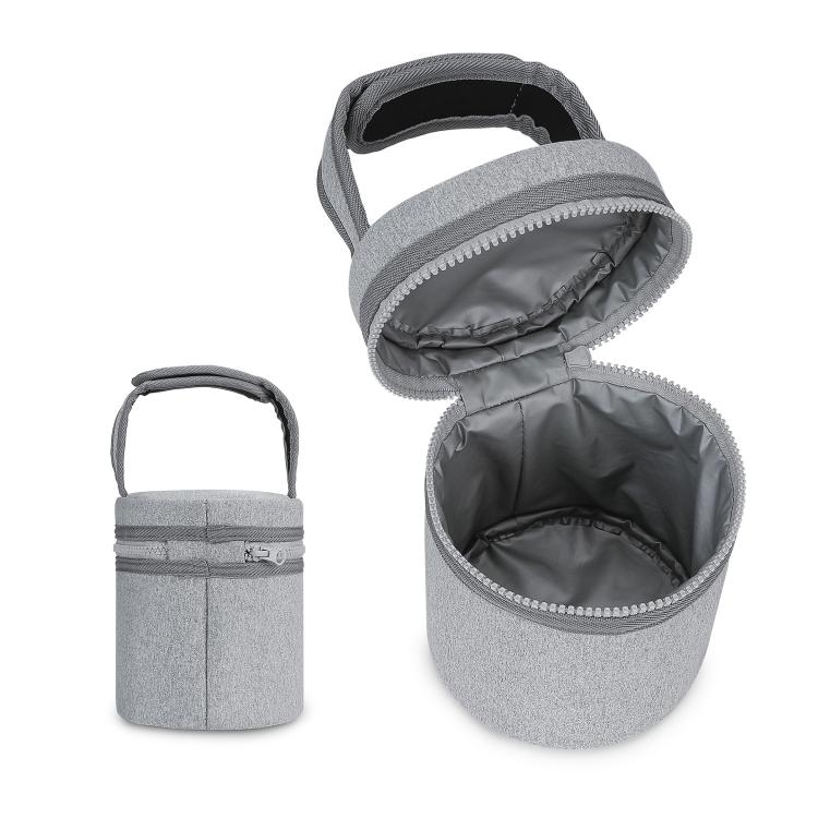 Baby Bottle Cooler Bag Storage Pouch for Breast Pump, Baby Bottles Outing Stroller Hanging Bag