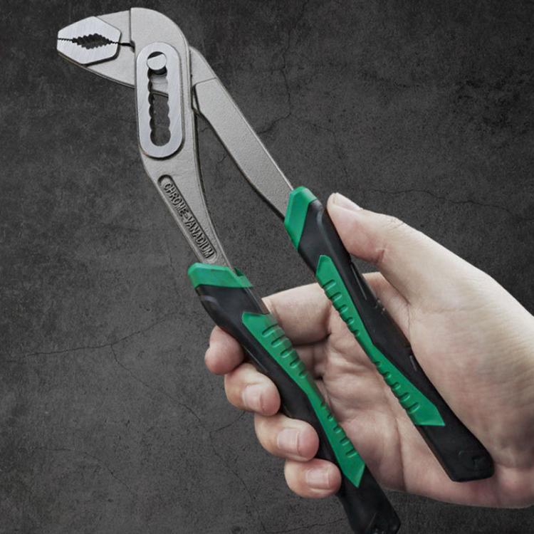 Multi-Function Water Pump Pliers 8-Position Adjustable Jaw For Secure Grip Slip-Joint Pliers, 8-inch, 10-inch, 12-inch
