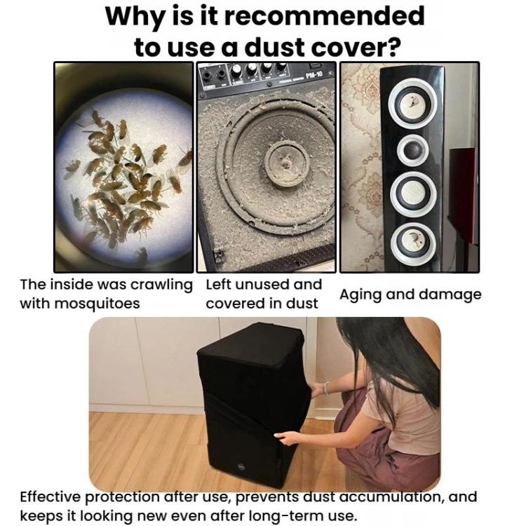 Speakers Stretchable Dust Cover Protective Cover For Home Appliances & Safes, 15 x 15 x 35cm, 15 x 15 x 55cm, 15 x 15 x 80cm, 25 x 25 x 35cm, 25 x 25 x 55cm, 25 x 25 x 80cm, 35 x 35 x 35cm, 35 x 35 x 55cm, 35 x 35 x 80cm