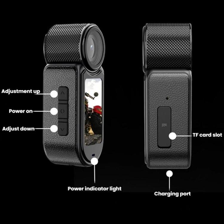 D03 HD Action Camera Neck-Worn Magnetic Mini Smart Thumb Camera