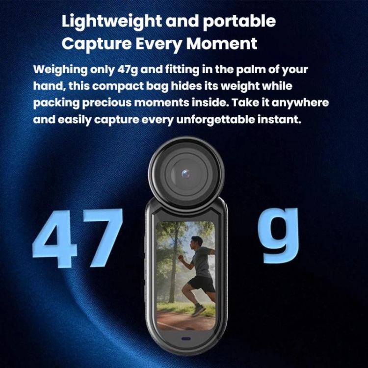 D03 HD Action Camera Neck-Worn Magnetic Mini Smart Thumb Camera