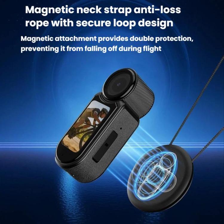D03 HD Action Camera Neck-Worn Magnetic Mini Smart Thumb Camera