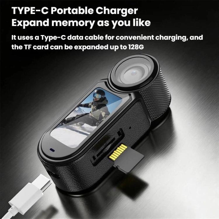 D03 HD Action Camera Neck-Worn Magnetic Mini Smart Thumb Camera