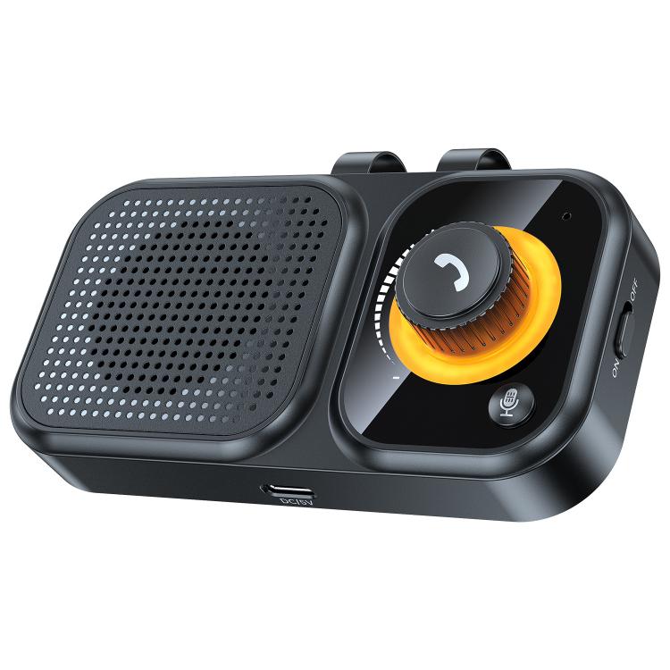 Sun Visor-Style Bluetooth Car Speaker For Hands-Free Calling And Navigation