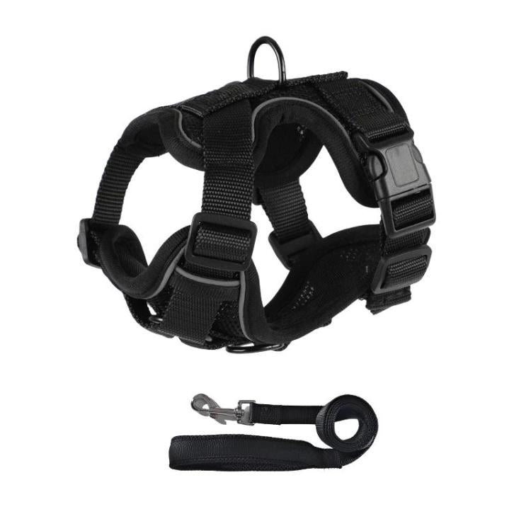 Reflective Pet Harness & Leash Set Escape-Proof Breathable Dog Vest Harness, S, M, L, XL