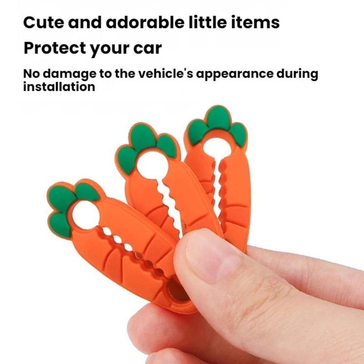 2packs Car Door Lock Cover Clip Silicone Cushioning Noise Reduction Anti-collision Pads, 4pcs, 5pcs
