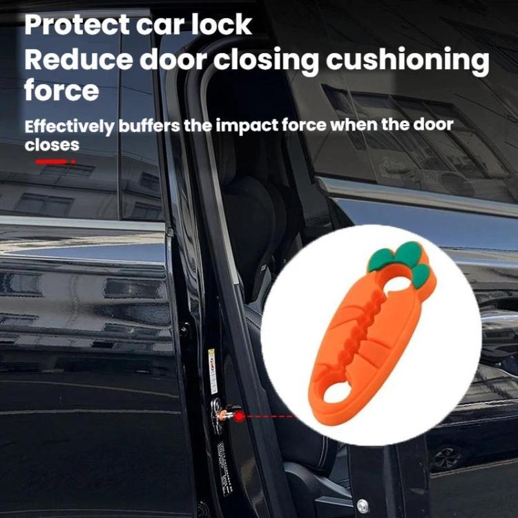 2packs Car Door Lock Cover Clip Silicone Cushioning Noise Reduction Anti-collision Pads, 4pcs, 5pcs