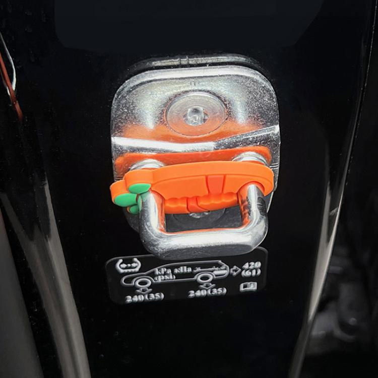 2packs Car Door Lock Cover Clip Silicone Cushioning Noise Reduction Anti-collision Pads, 4pcs, 5pcs